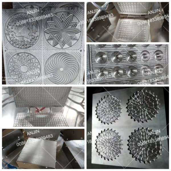 Semi-automatic Italian Pizzelle Cookies Making Machine Electric - Image 3
