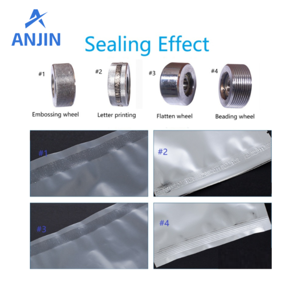 Vertical Horizontal Heat Sealing Machine for Film aluminum foil bag - Image 5