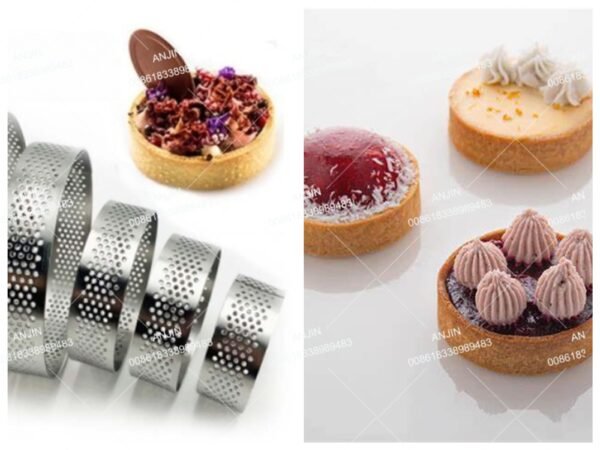 Table top Semi-Automatic Egg Tart Pressing Machine for Baseless ring type tart AJ368 - Image 2