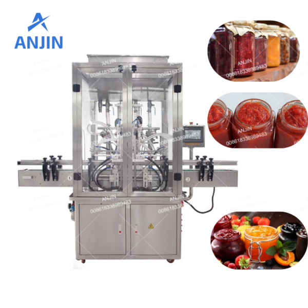 Automatic paste filling machine | Peanut butter filling machine with 4-6 heads - Image 2