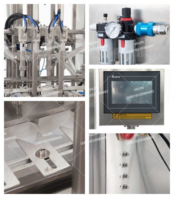 Automatic paste filling machine | Peanut butter filling machine with 4-6 heads - Image 4
