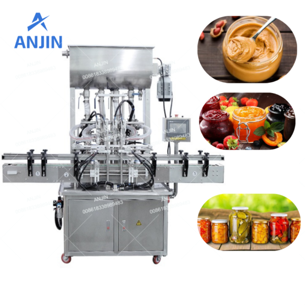 automatic peanut butter filling machine