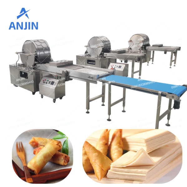 spring roll sheet making machine