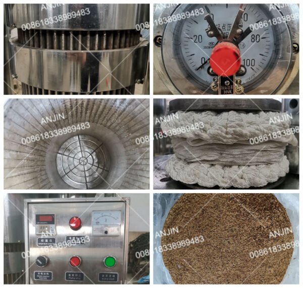 Cocoa Liquor Pressing Machine Hydraulic Oil Press Machine - Image 6