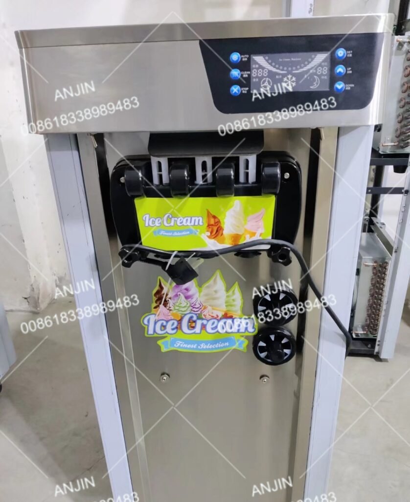 Automatic ice cream machine