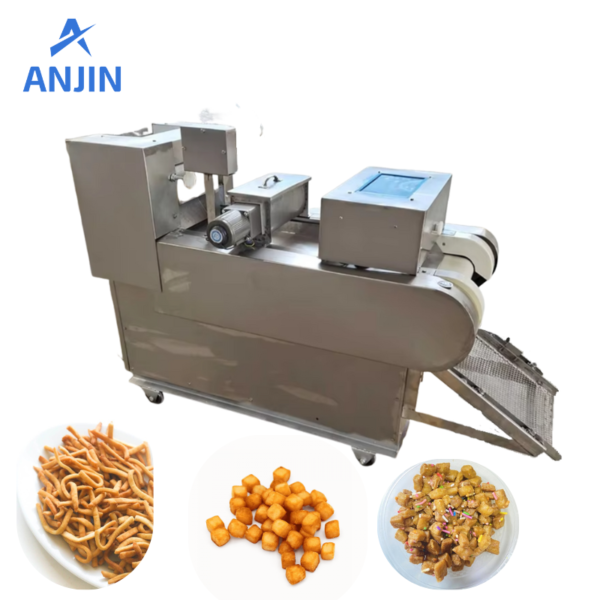 Automatic Chinchin Cutting Machine with different shapes cutter