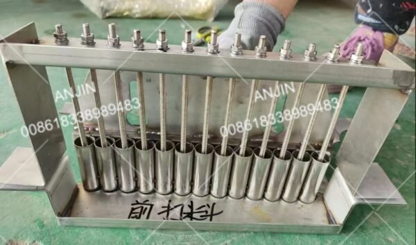 Automatic Chinchin Cutting Machine with different shapes cutter - Image 7