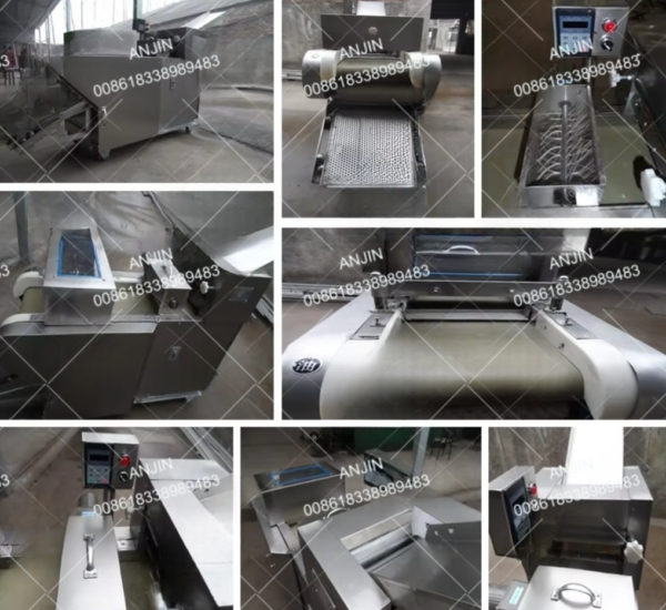 Automatic Chinchin Cutting Machine with different shapes cutter - Image 4