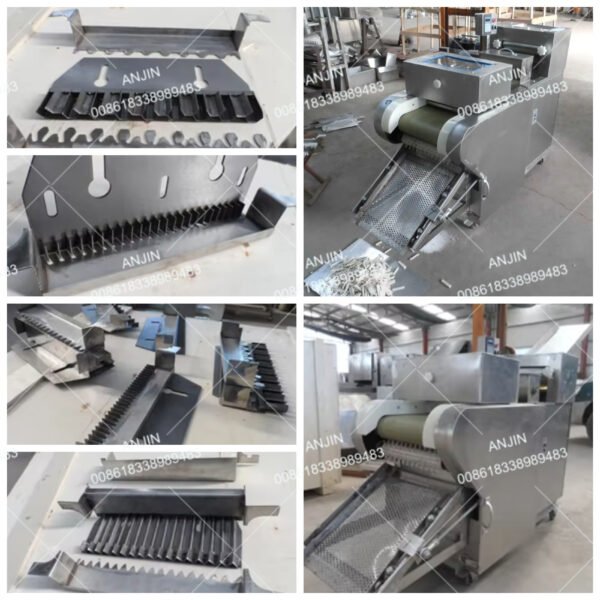 Automatic Chinchin Cutting Machine with different shapes cutter - Image 3