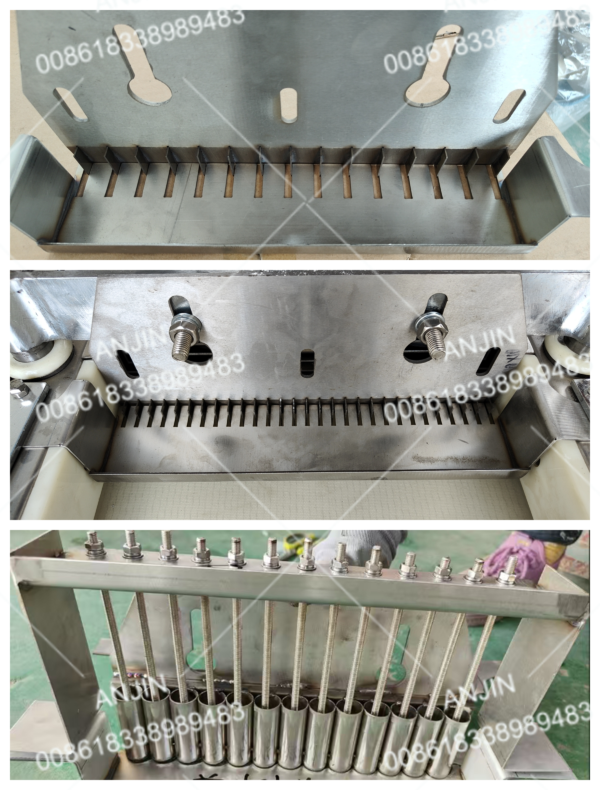 Automatic Chinchin Cutting Machine with different shapes cutter - Image 5