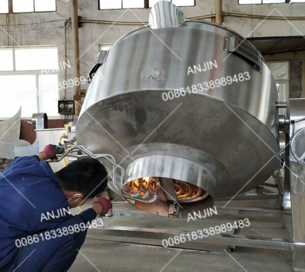 Automatic Gas heating Jacket cooking pot Jacketed Kettle with Stirrer for chilli sauce - Image 6