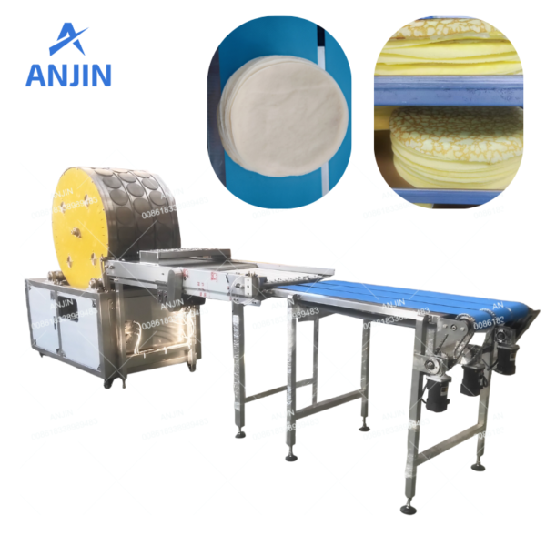round crepe making machine