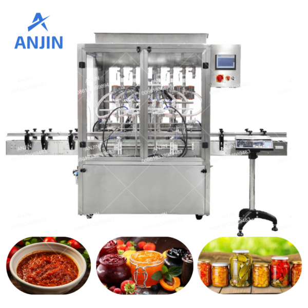 Automatic paste filling machine | Peanut butter filling machine with 4-6 heads - Image 6