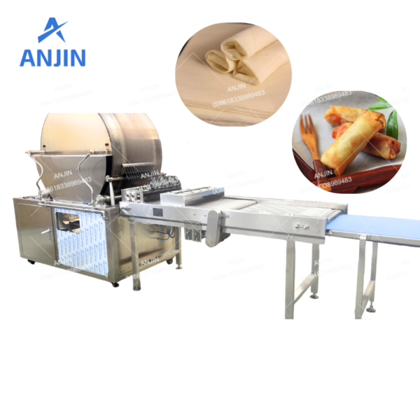 Automatic spring roll sheet making machine samosa sheets production line - Image 5