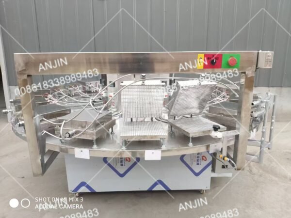 Automatic Chocolate Egg Roll Making Machine Sesame Waffle Roll Machine - Image 2
