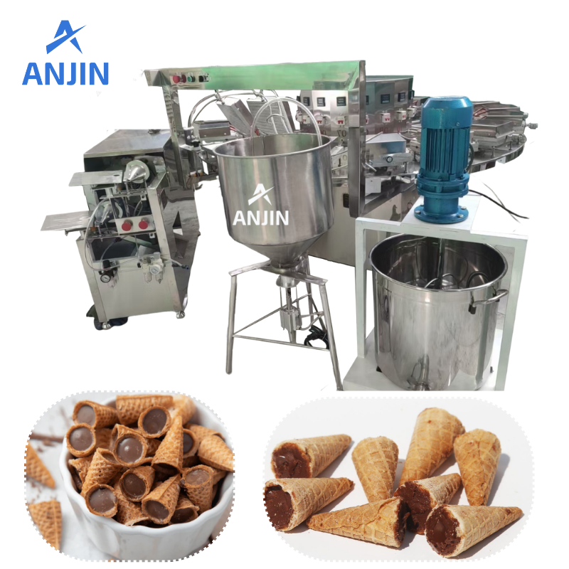 Chocolate mini cone making machine