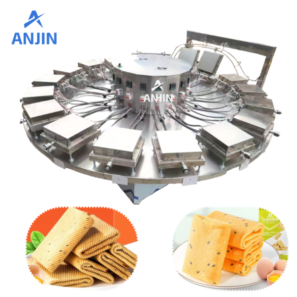 Crunchy Macau Phoenix Egg Roll Making Machine