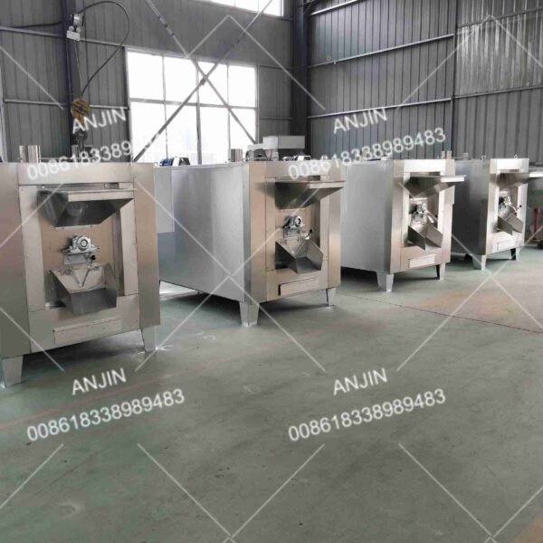 Automatic Drum type Peanuts Roasting Machine | Electric heating - Image 5
