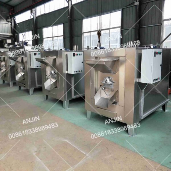 Automatic Drum type Peanuts Roasting Machine | Electric heating - Image 6