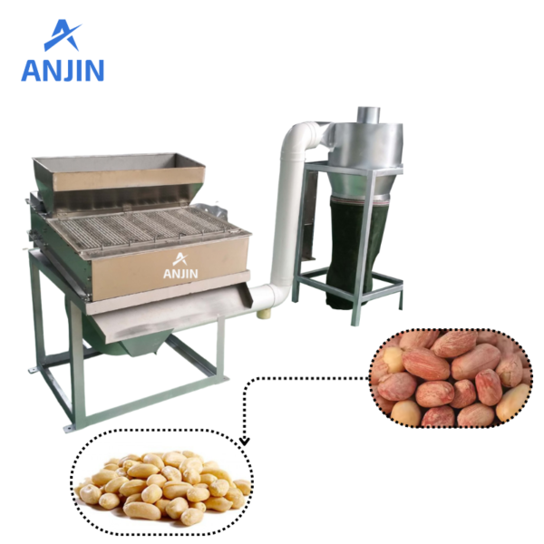 roasted peanut peeling machine