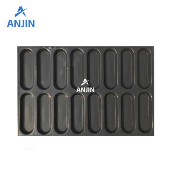 Teflon non-stick baking tray for Baguette, Hot dog, Hamburger, Cake - Image 3