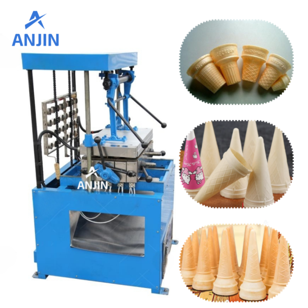 Semi-Automatic Ice Cream Cone Making Machine Wafer Cone Machine (AJ-WH32) - Image 2