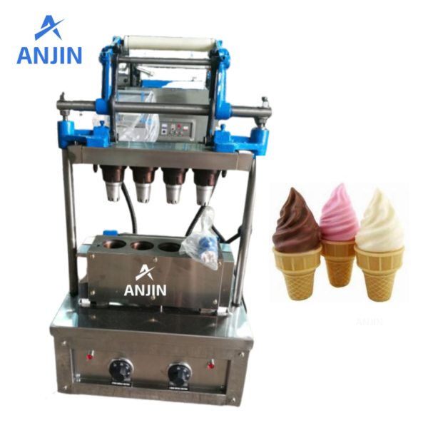 Semi-Automatic Wafer Cup Making Machine Ice Cream Cone Machine(AJ-WH4) - Image 2