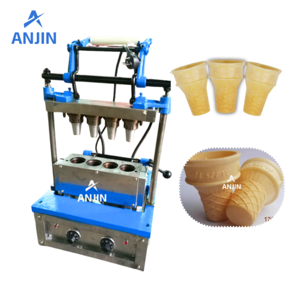 Semi-Automatic Wafer Cup Making Machine Ice Cream Cone Machine(AJ-WH4)