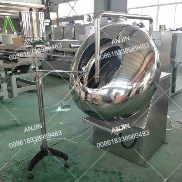 Automatic Peanut coating machine with spicy power or sugar liquid - Image 3