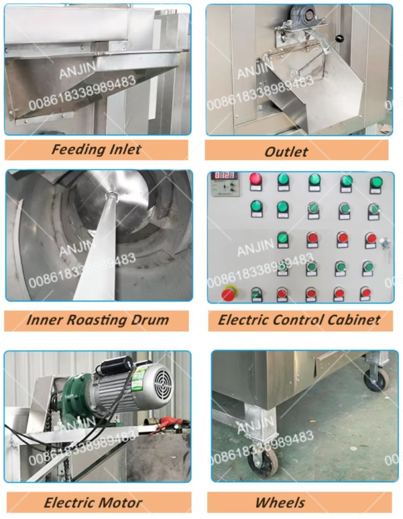 drum roasting machine