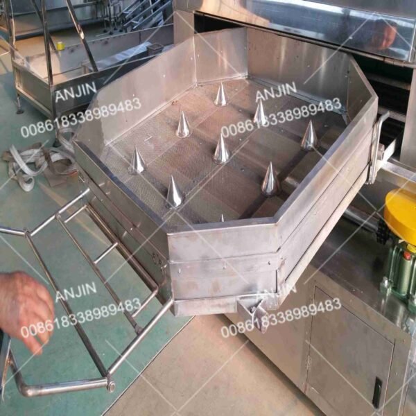 Automatic swing roaster oven coated peanut roasting machine - Image 6
