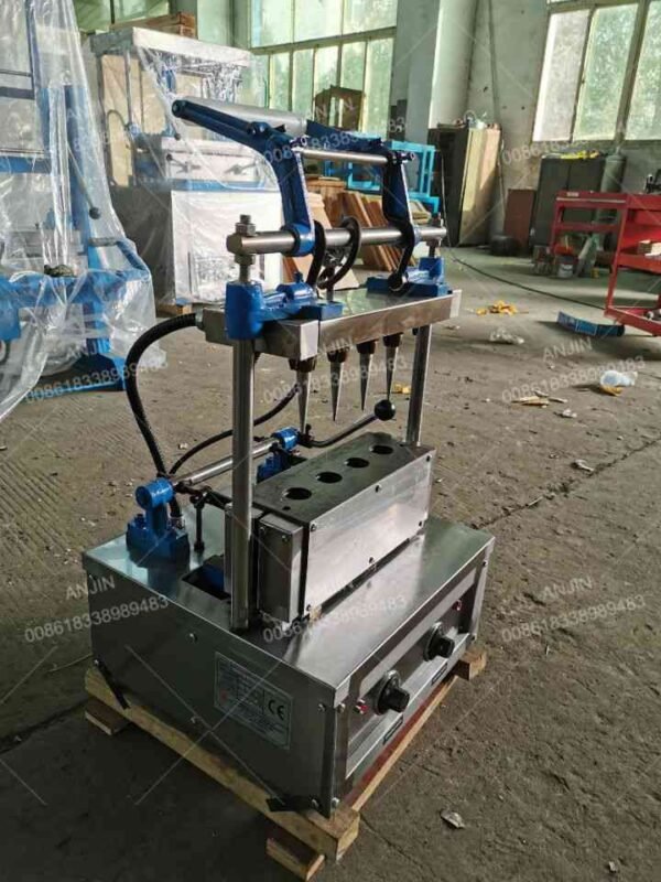 Semi-Automatic Torch Wafer Cone Making Machine (AJ-WH4) - Image 5