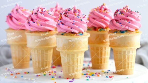 Semi-Automatic Wafer Cup Making Machine Ice Cream Cone Machine(AJ-WH4) - Image 6