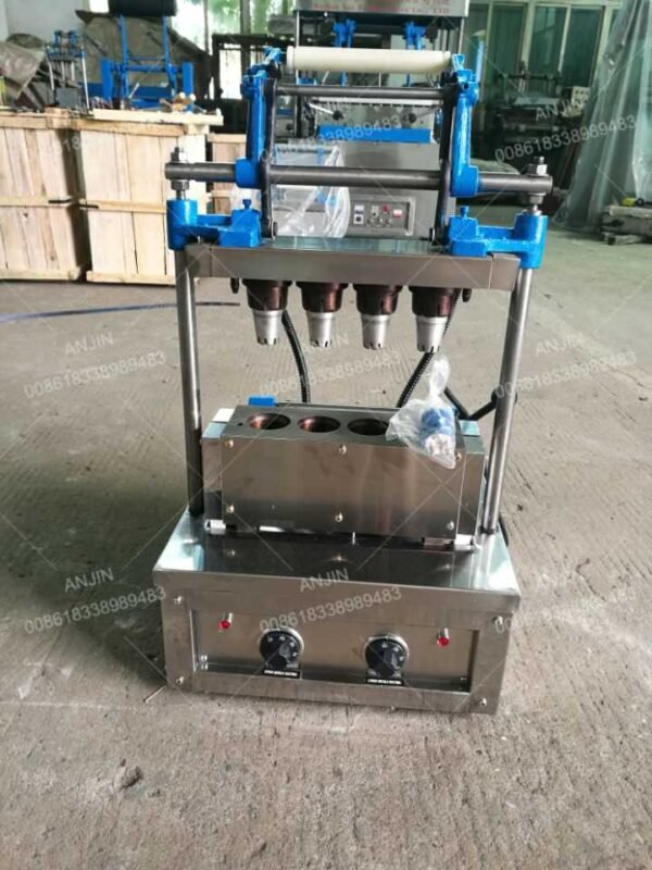 Semi-Automatic Wafer Cup Making Machine Ice Cream Cone Machine(AJ-WH4) - Image 3