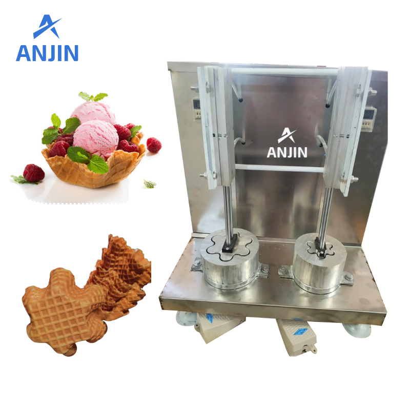 waffle bowl forming machine