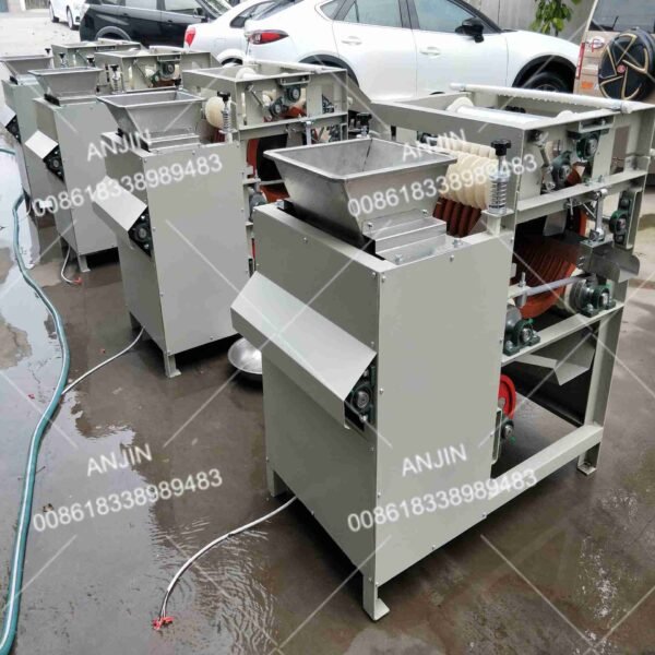 wet type peeling machine