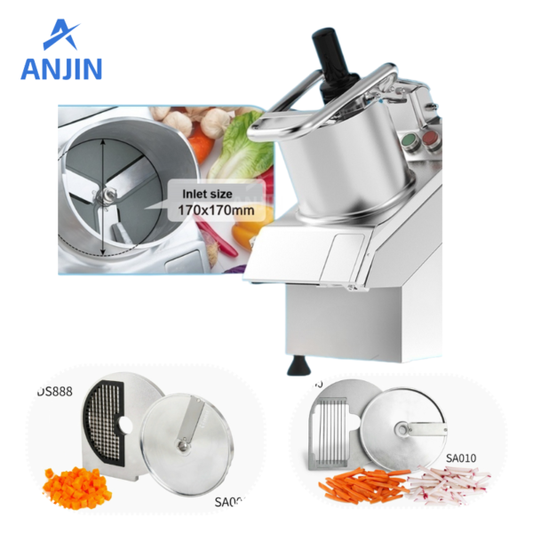 Commercial vegetable cutting machine french fries cutter for Kitchen AJ-VS65 - Image 4