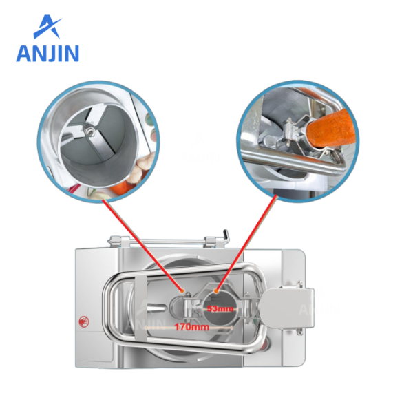 Commercial vegetable cutting machine french fries cutter for Kitchen AJ-VS65 - Image 5