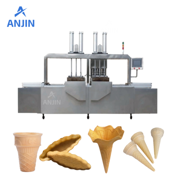 Automatic Wafer Cup Forming Machine Wafer Cone Making Machine