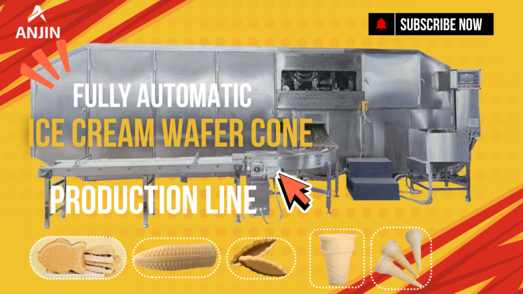 Ice Cream Wafer Cone Production Line
