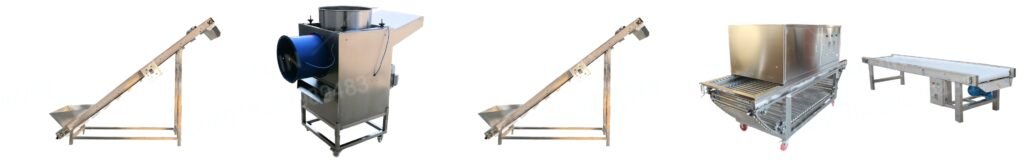  GARLIC SKIN REMOVING PROCESSING LINE