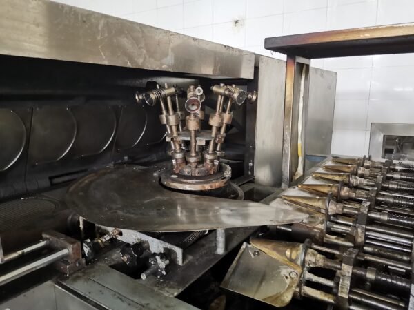Fully Automatic Sugar Cone Production Line, Ice Cream Waffle Cone Processing line 3000-7000pcs/h - Image 5
