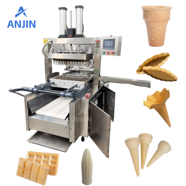 Automatic Wafer Cup Forming Machine Wafer Cone Making Machine - Image 3