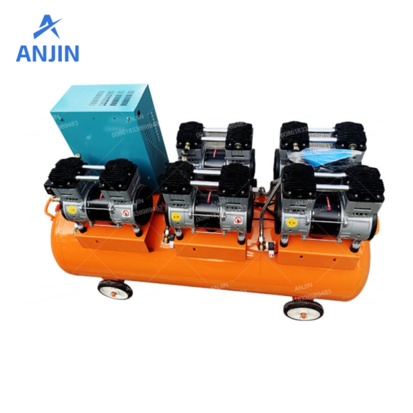 7.5KW Variable Frequency Oil-free Piston Air Compressor Factory Direct Sales - Image 2