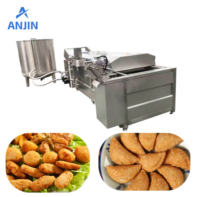 Fully Automatic Continuous Frying Machine | High-Capacity Snack Fryer Line - Image 3