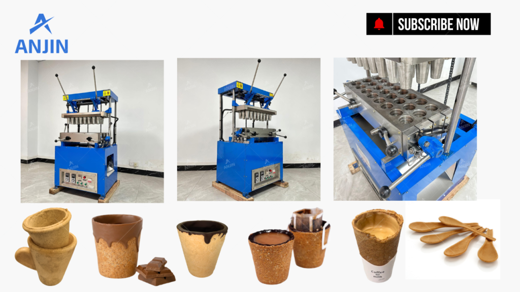 edible coffee cup making machine